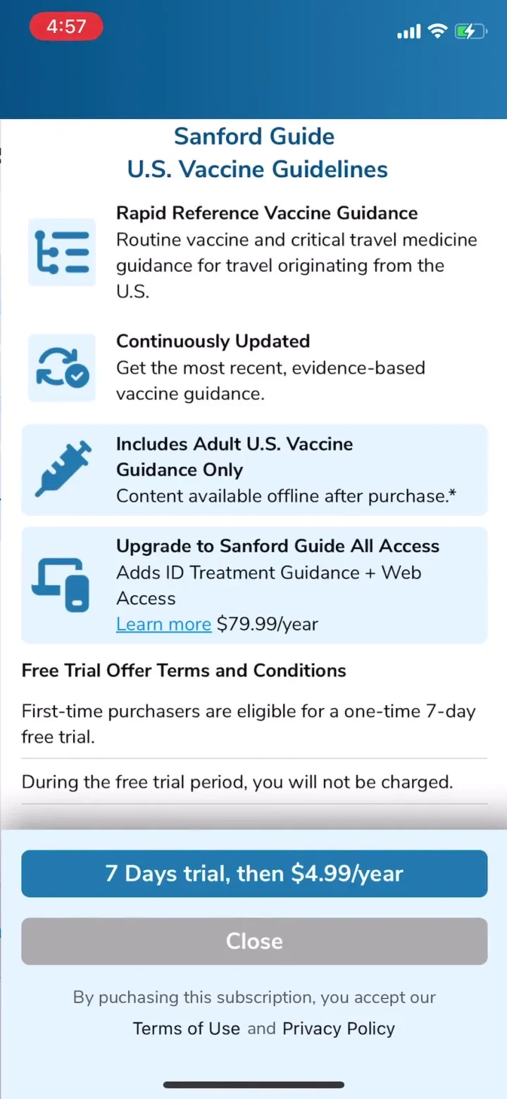 Sanford Guide Antimicrobial screenshot 4