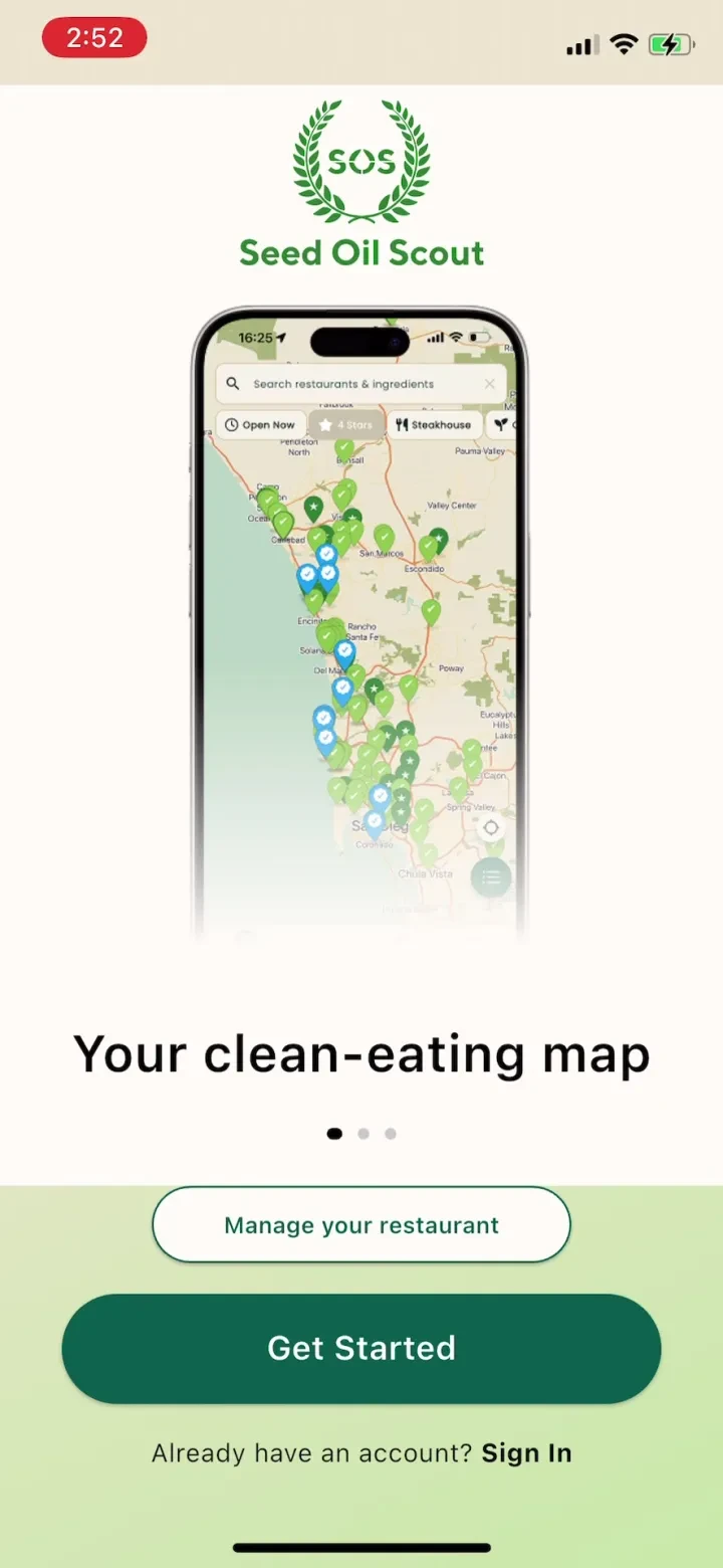 Seed Oil Scout: Healthy Dining screenshot 4