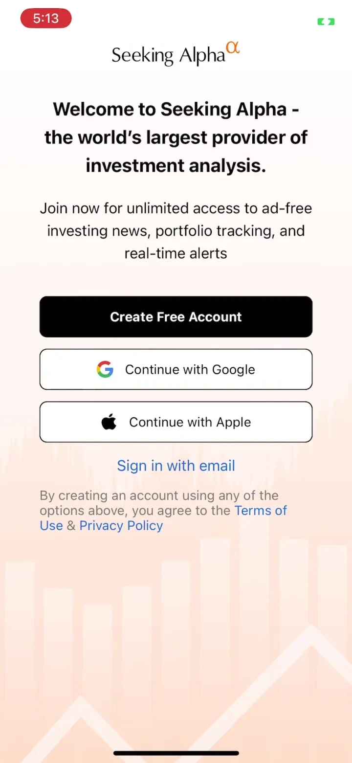 Seeking Alpha: News &amp; Analysis screenshot 4