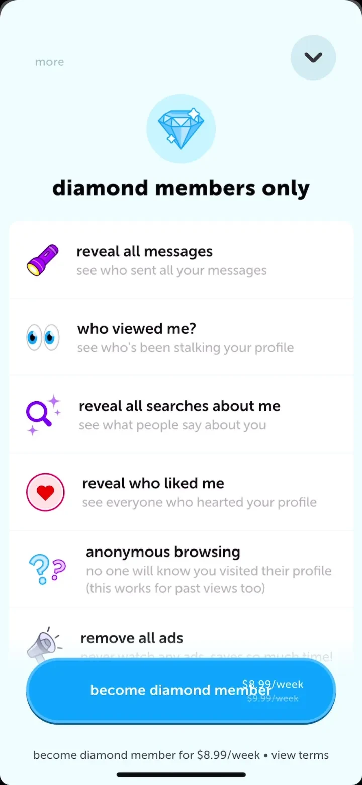 sendit - get it now paywall screenshot