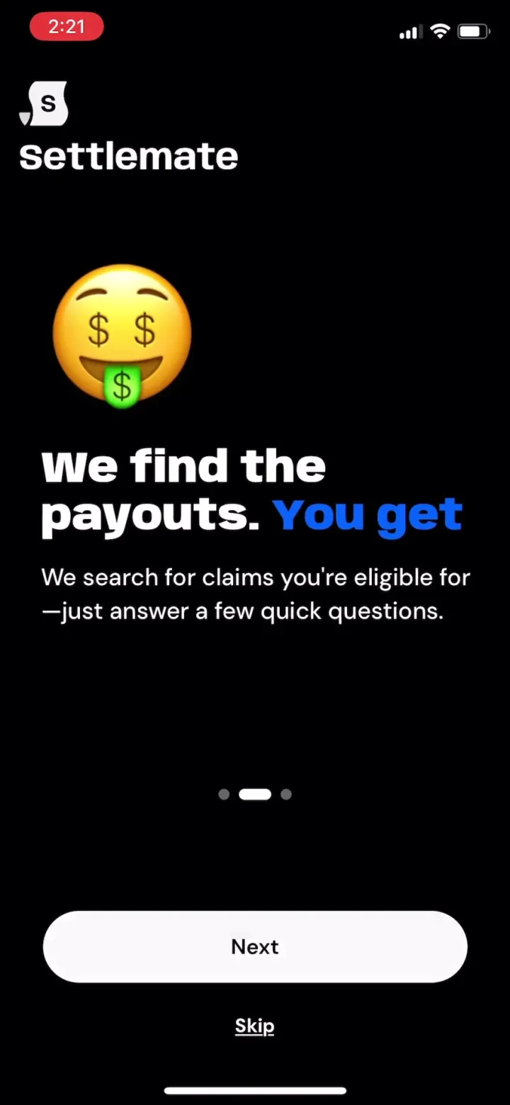 Settlemate: Claim Savings screenshot 4