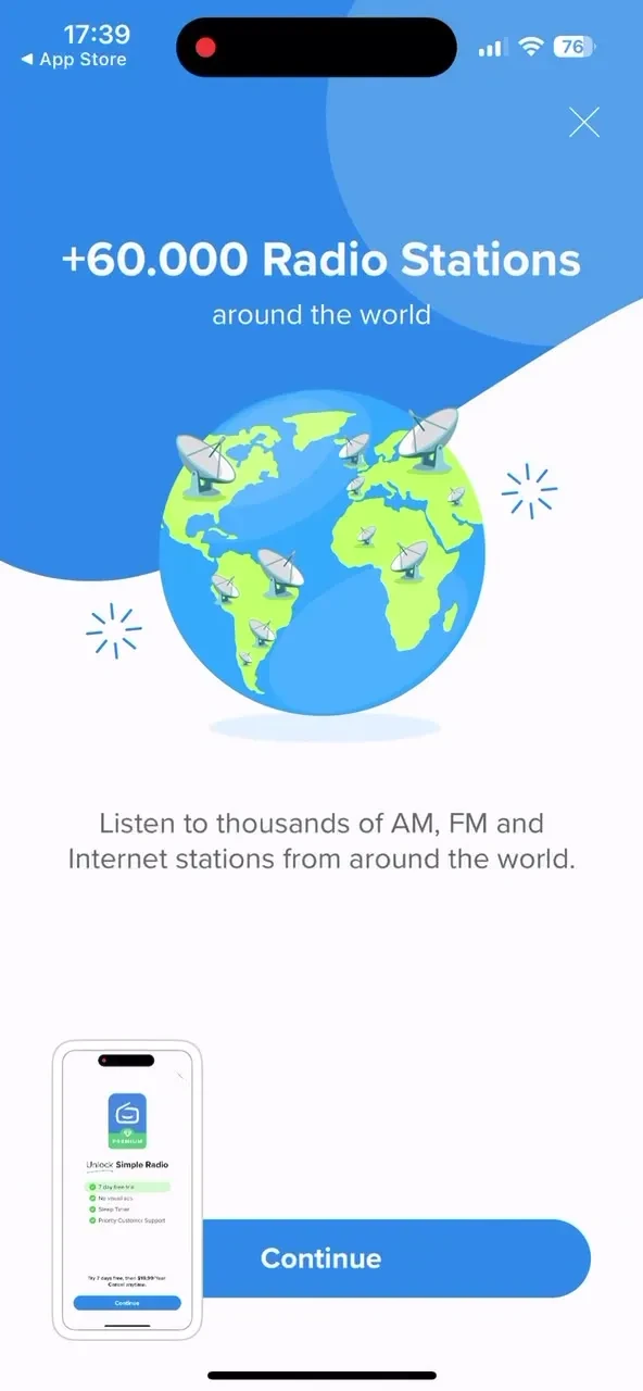 Simple Radio - FM AM Stations screenshot 4