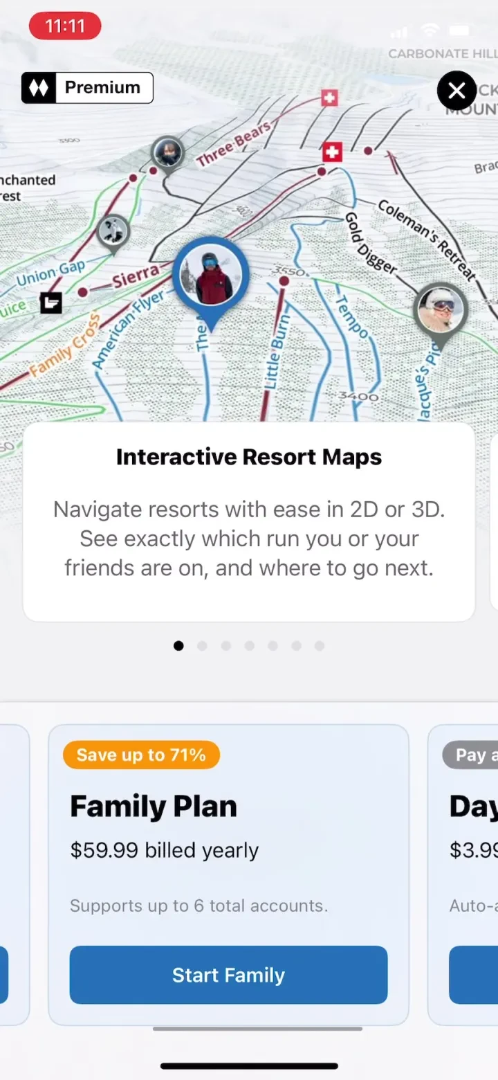 Slopes: Ski &amp; Snowboard screenshot 4