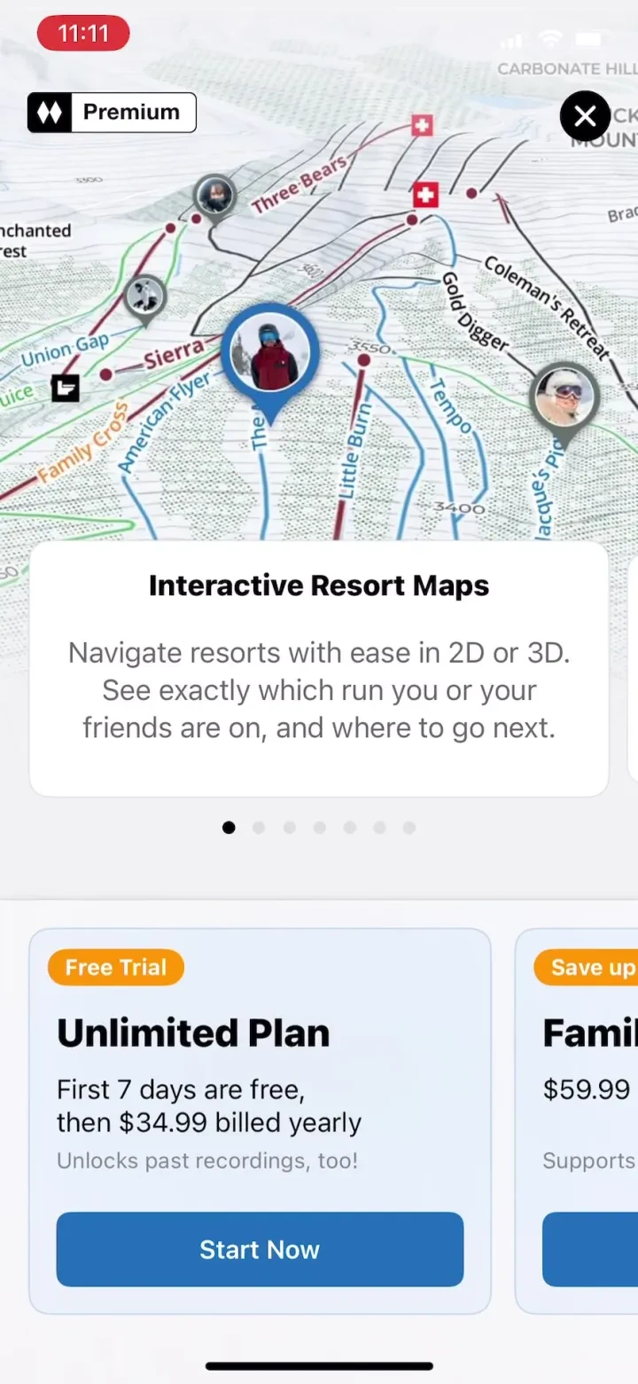 Slopes: Ski &amp; Snowboard screenshot 3