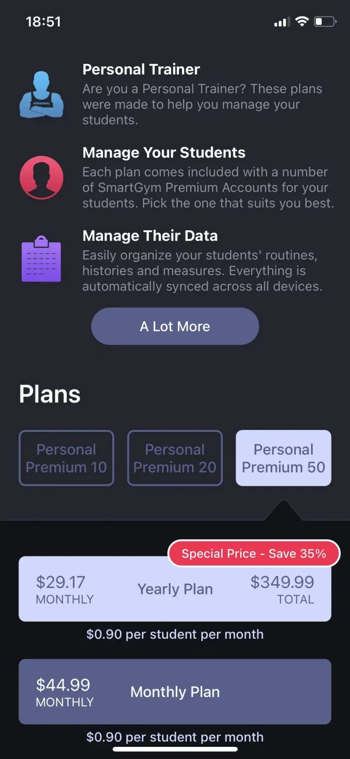 SmartGym: Gym &amp; Home Workouts screenshot 4