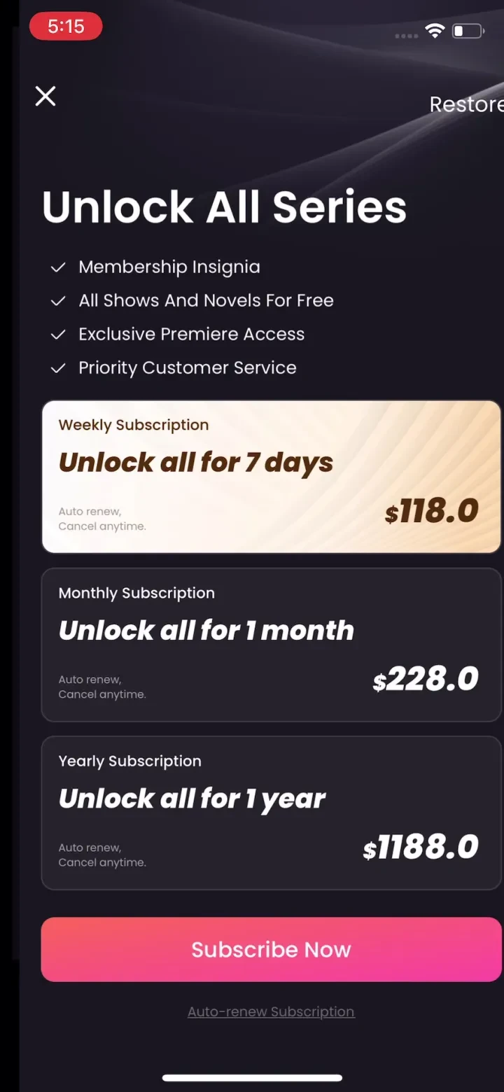 SnackShort screenshot 3