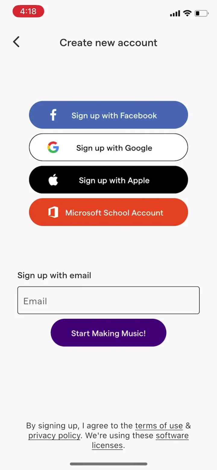 Soundtrap: Music Making Studio screenshot 4