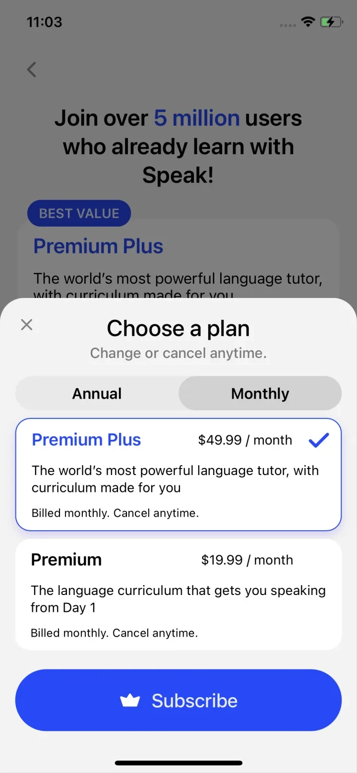 Speak: Language Learning screenshot 3