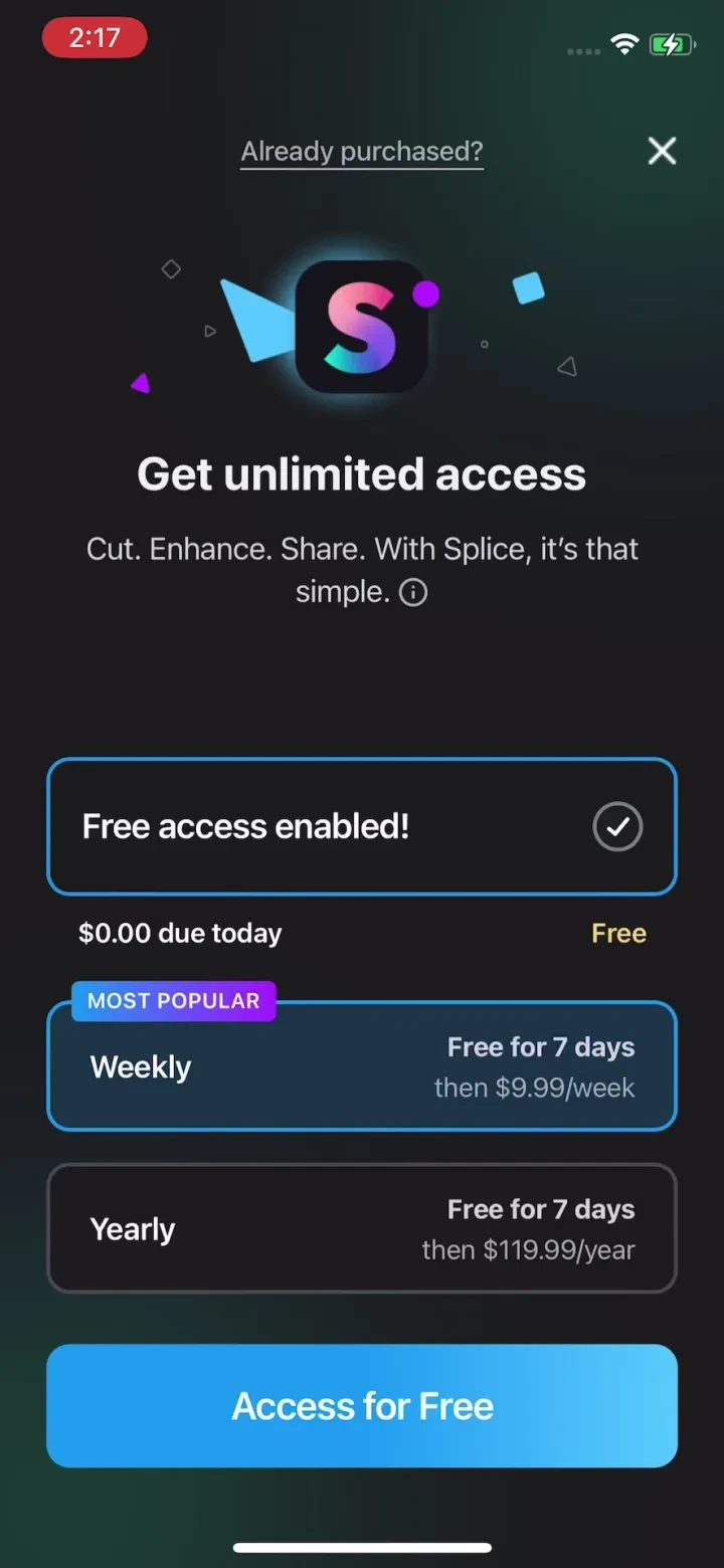 Splice - Video Editor &amp; Maker screenshot 3