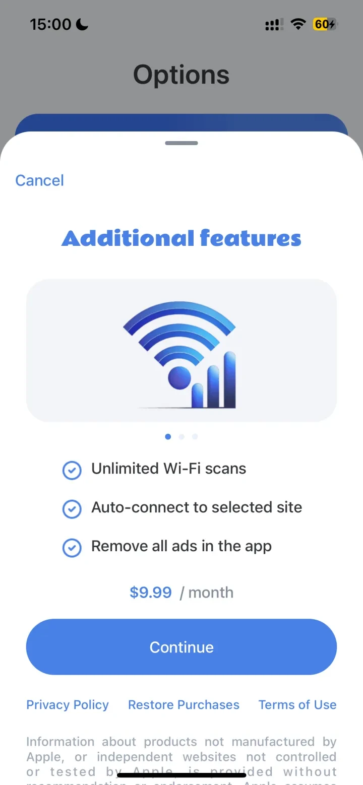 SpyGuard VPN Pro paywall screenshot