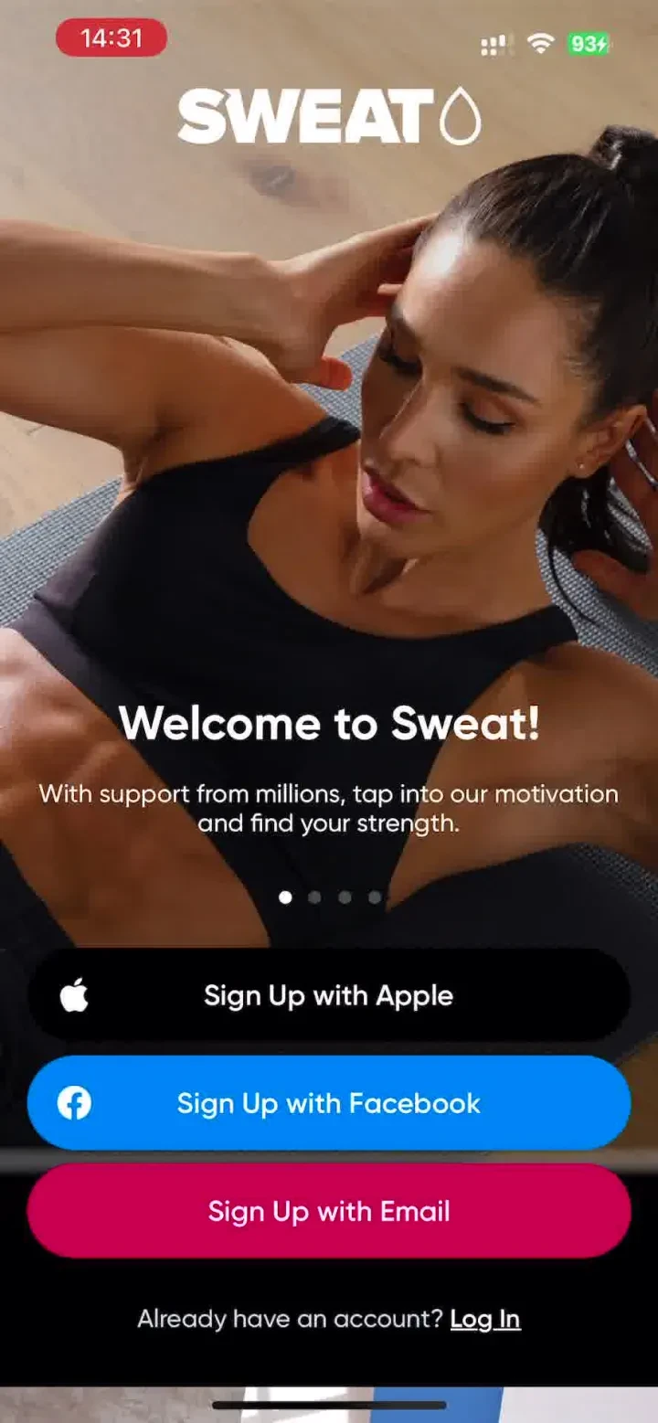 Sweat: Fitness App For Women screenshot 4