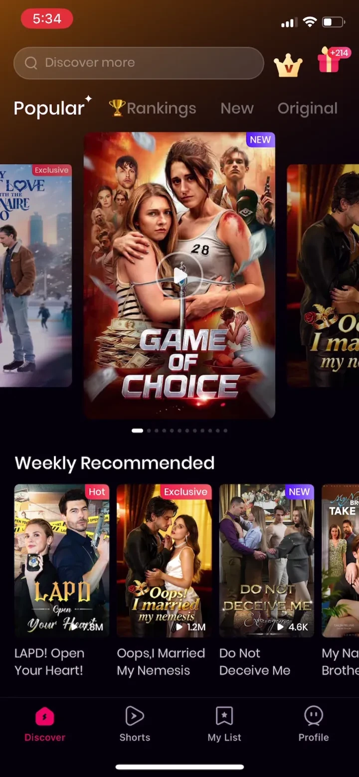 Tallflix: Short Dramas &amp; Films screenshot 4