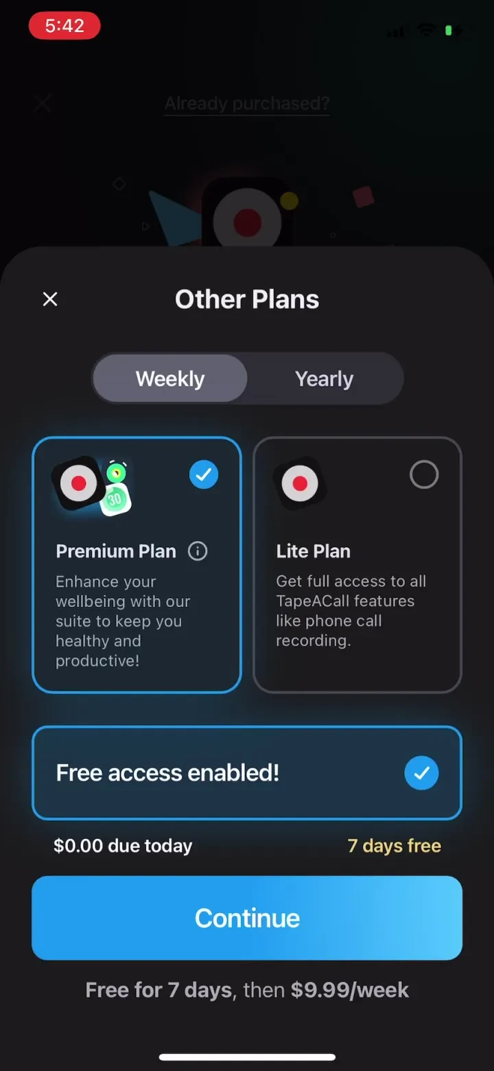 TapeACall: Call Recorder screenshot 3