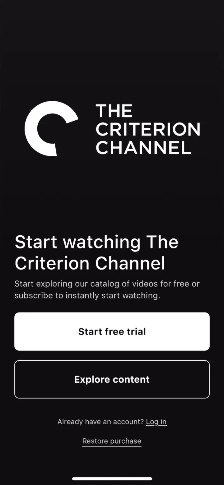 The Criterion Channel screenshot 4