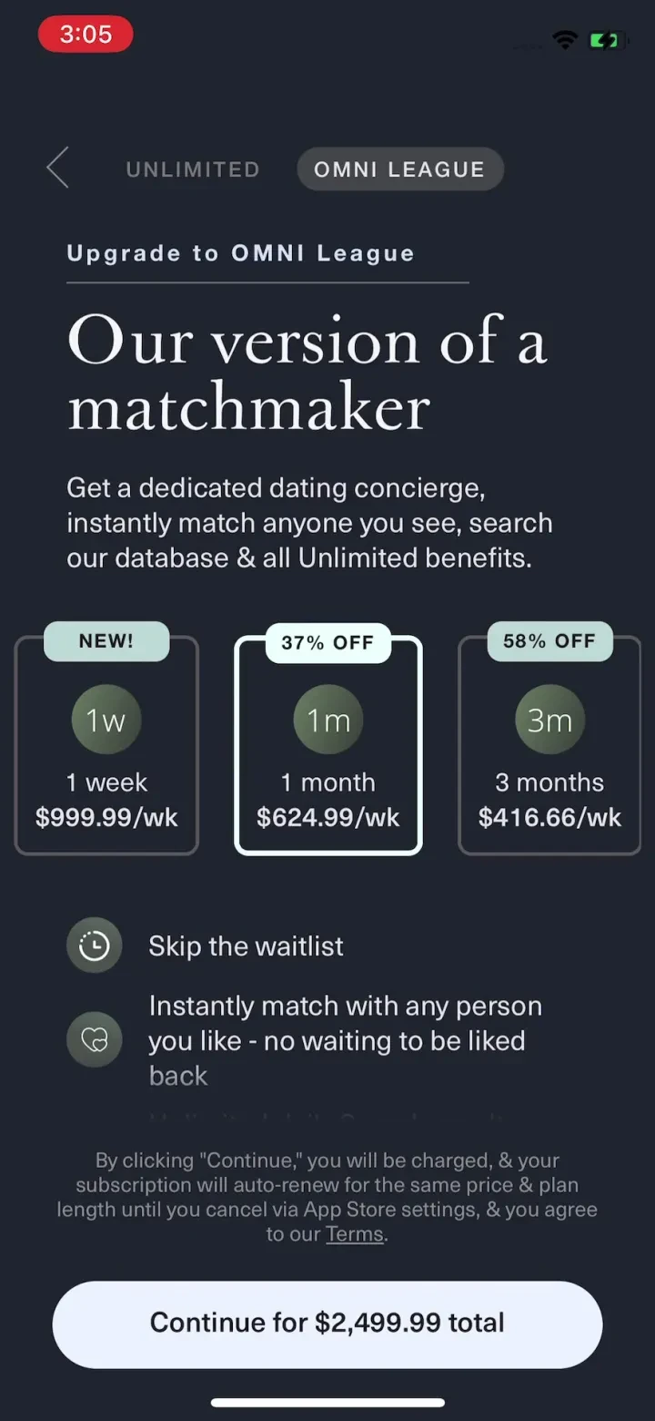 The League: Intelligent Dating screenshot 3