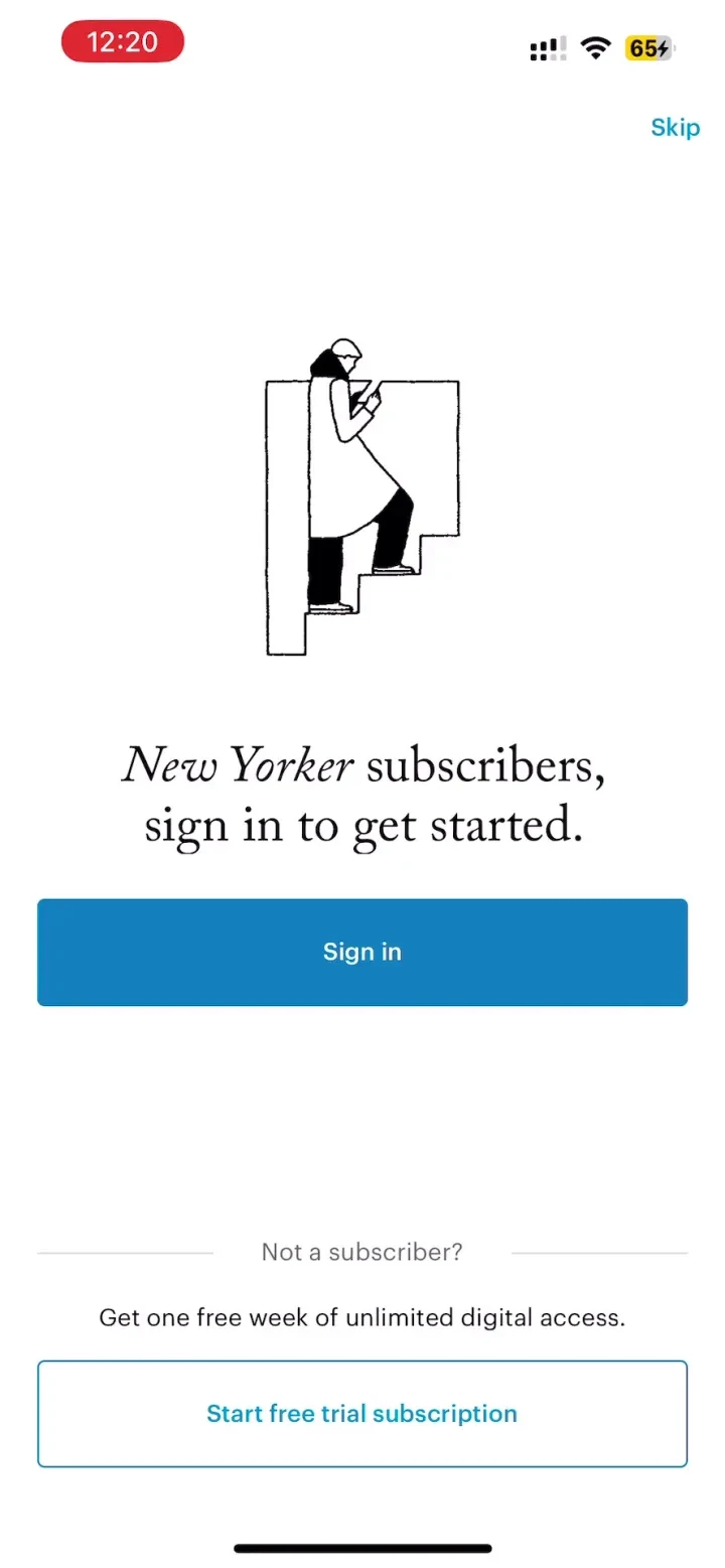 The New Yorker screenshot 4