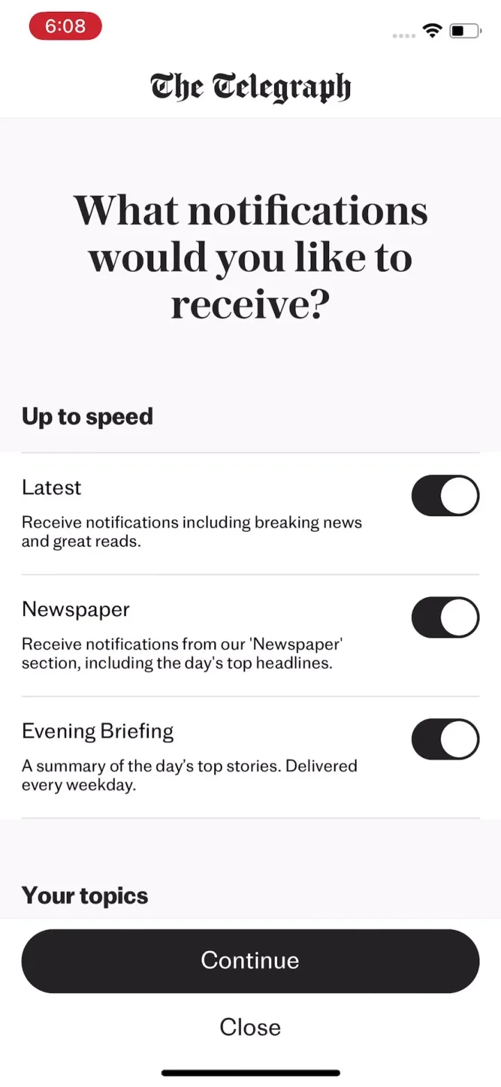The Telegraph: UK &amp; World News screenshot 3