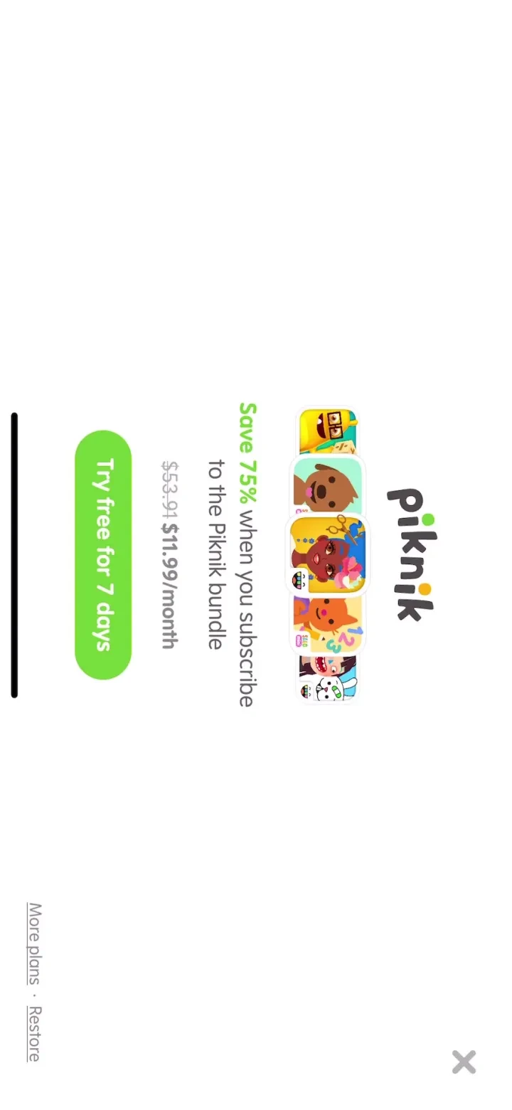 Toca Boca Hair Salon 4 paywall screenshot