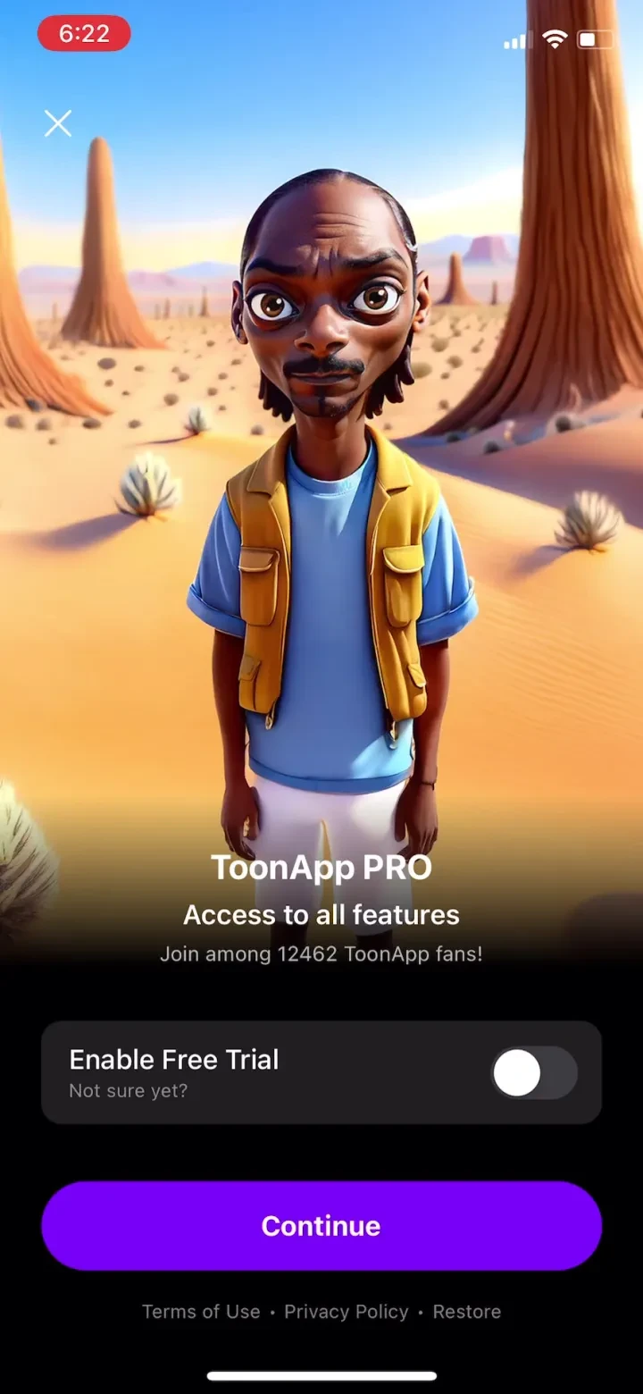 Toonapp: AI Photo &amp; Video Art screenshot 4
