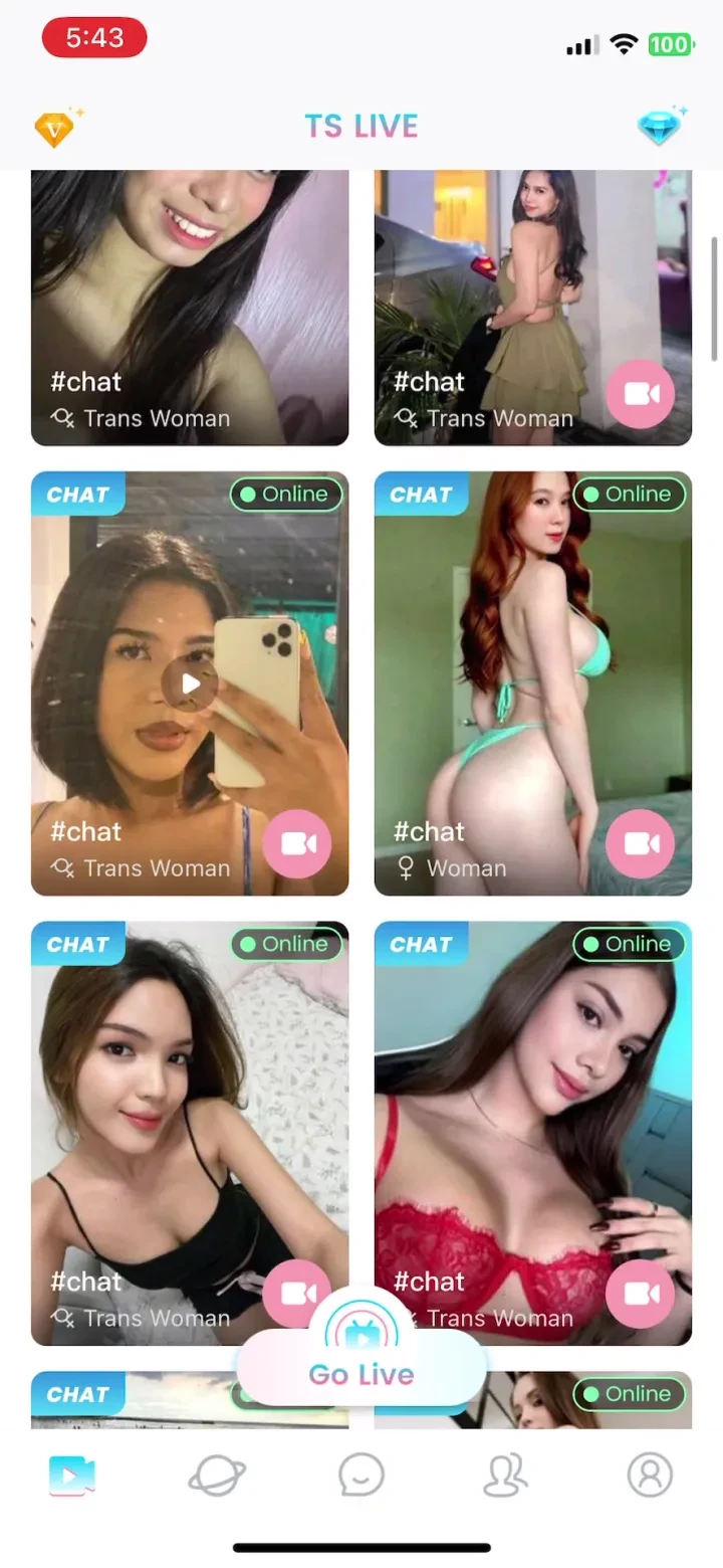 Trans Live Video Chat: TS Chat screenshot 4