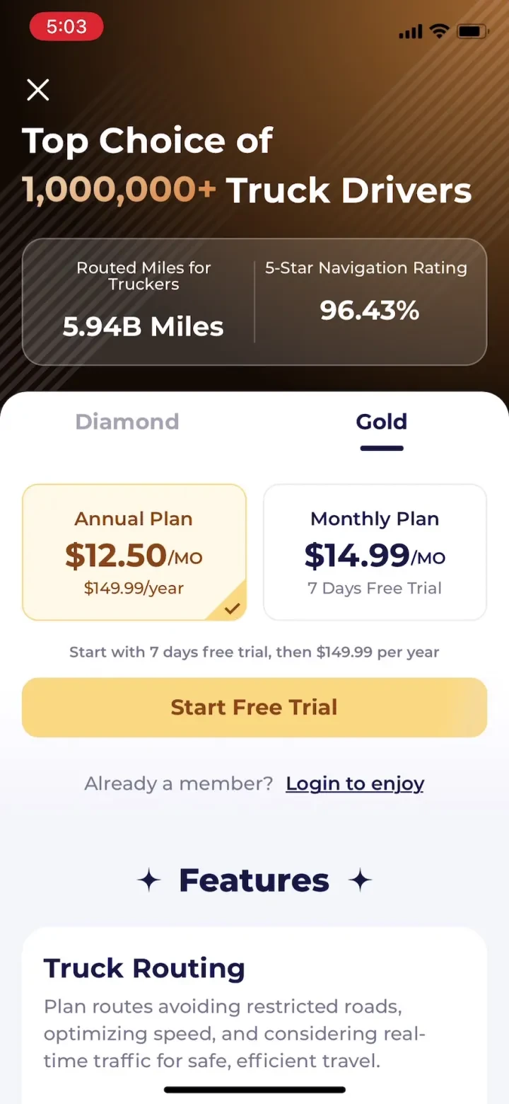 Trucker Path: Truck GPS &amp; Fuel screenshot 4