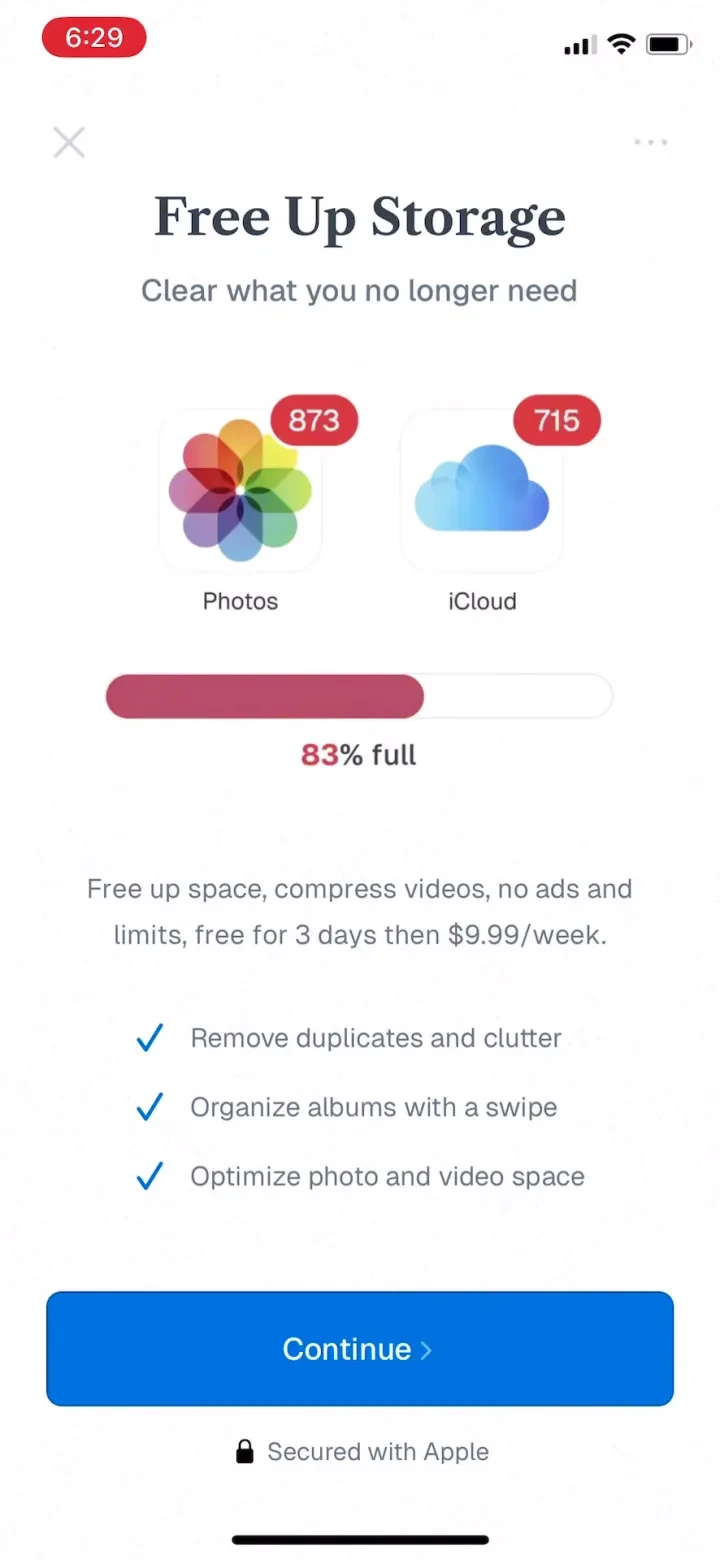 True Cleaner - Cleanup Storage paywall screenshot