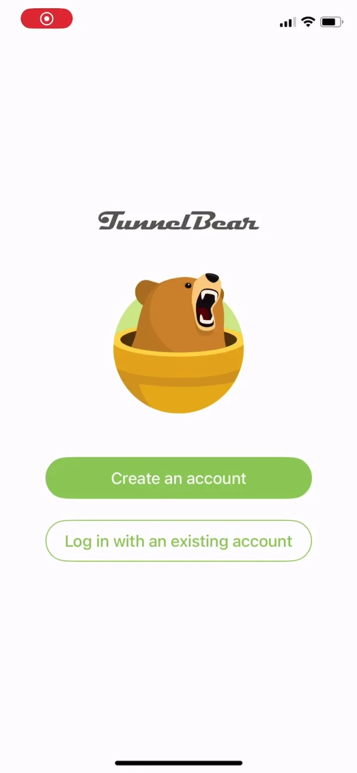 TunnelBear: Secure VPN &amp; Wifi screenshot 3