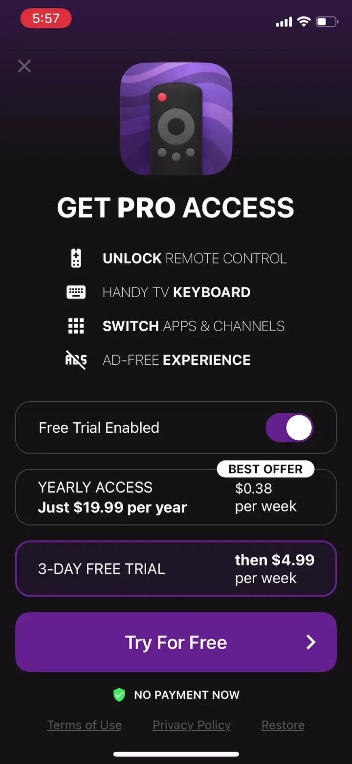 TV Remote - Universal screenshot 3
