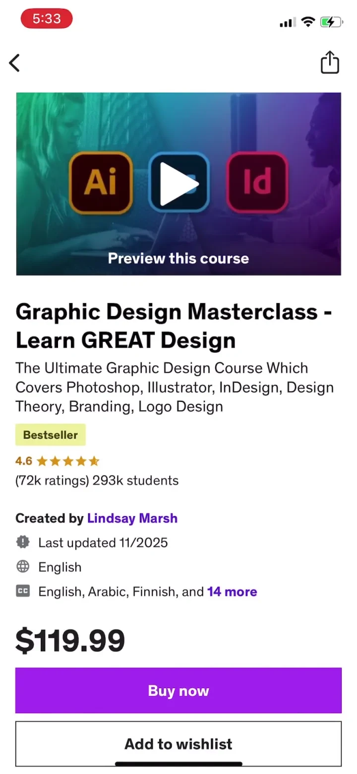 Udemy Online Video Courses screenshot 3