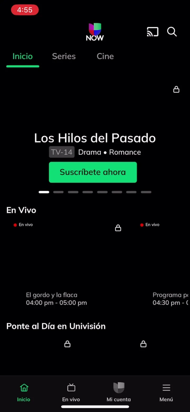 Univision Now screenshot 4
