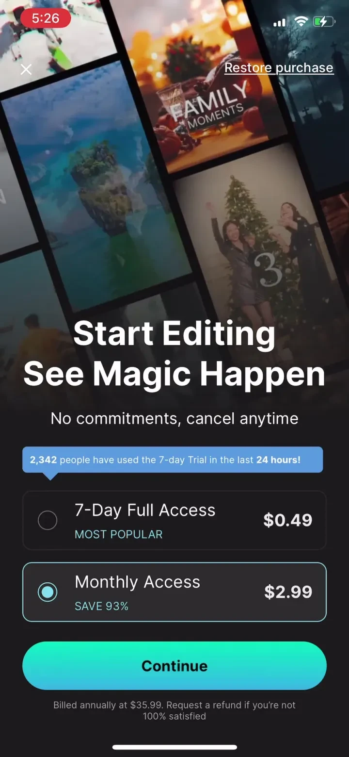 Video Up! Video Editor &amp; Maker screenshot 3