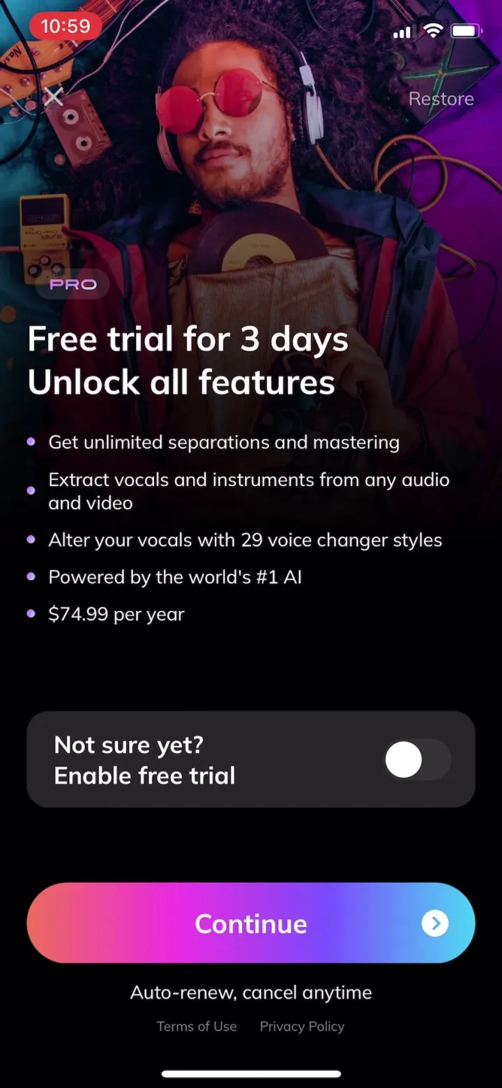 Vocal Remover - Musiclab screenshot 3