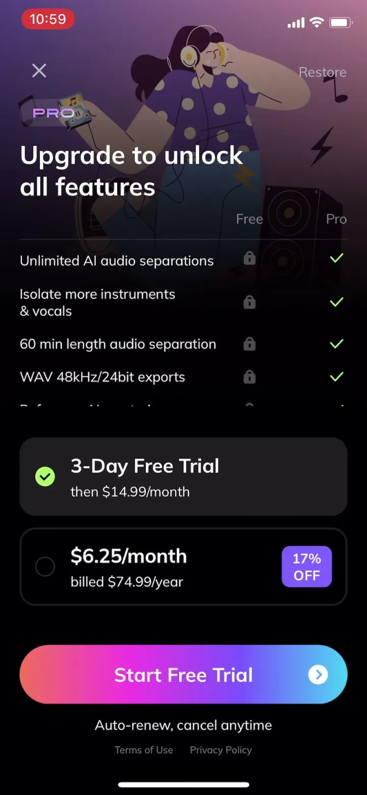 Vocal Remover - Musiclab screenshot 4