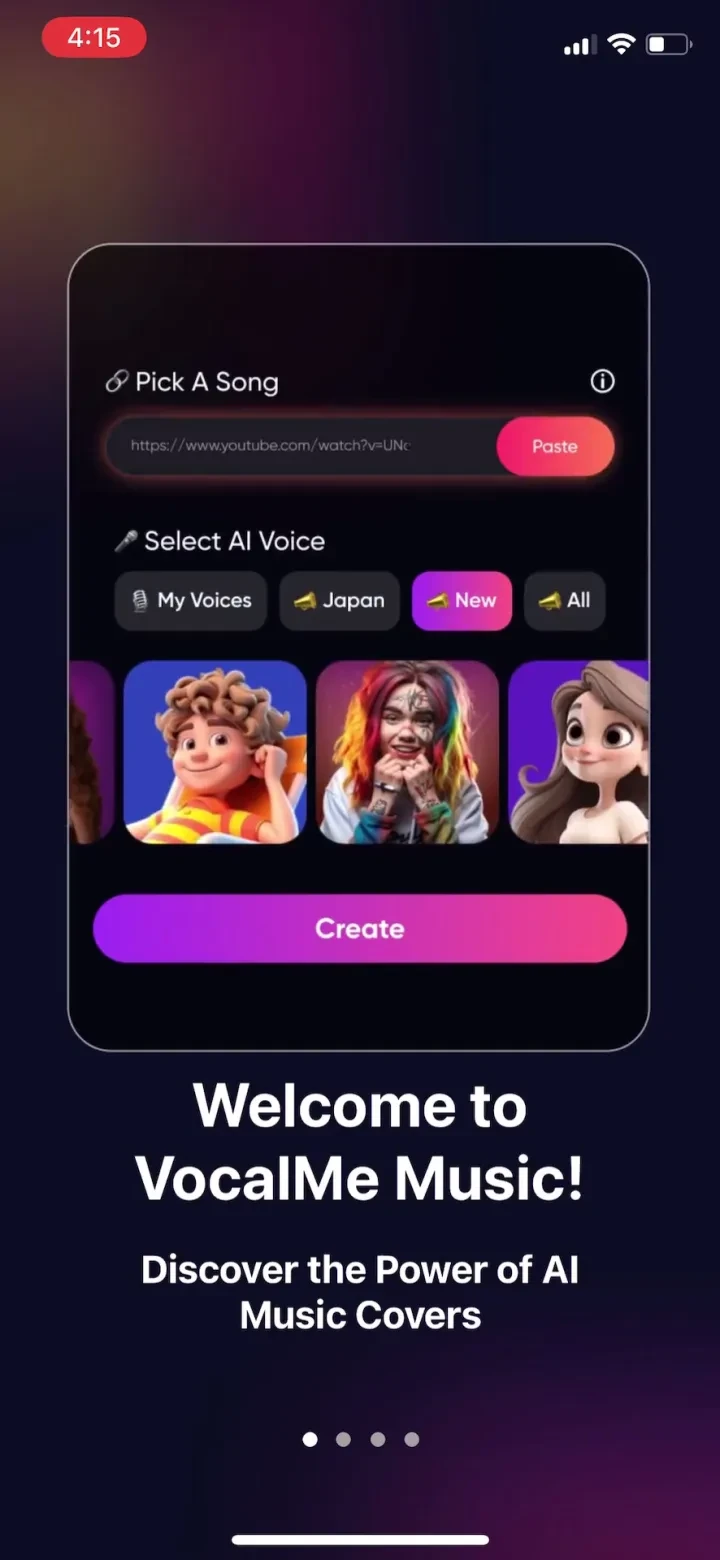 VocalMe: AI Music Generator screenshot 4