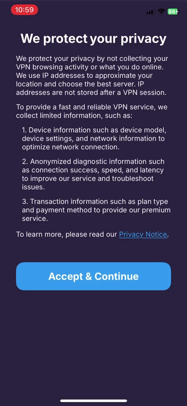 VPN - Super Unlimited Proxy screenshot 4